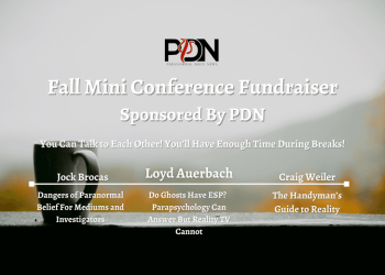 PDN Paranormal Mini Conference Fall 2022 Fundraiser cover