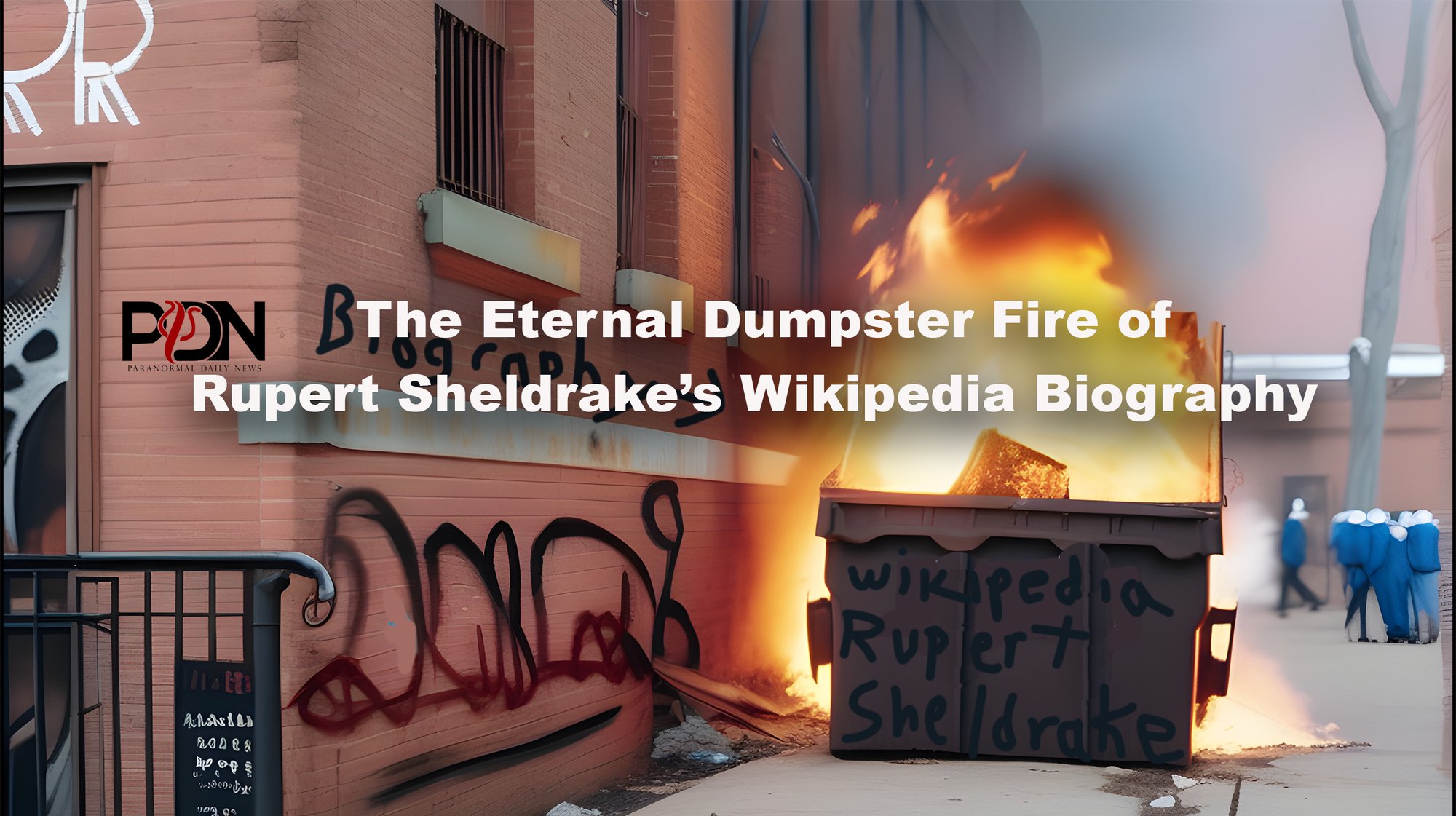 The Eternal Dumpster Fire of Rupert Sheldrake’s Wikipedia Biography