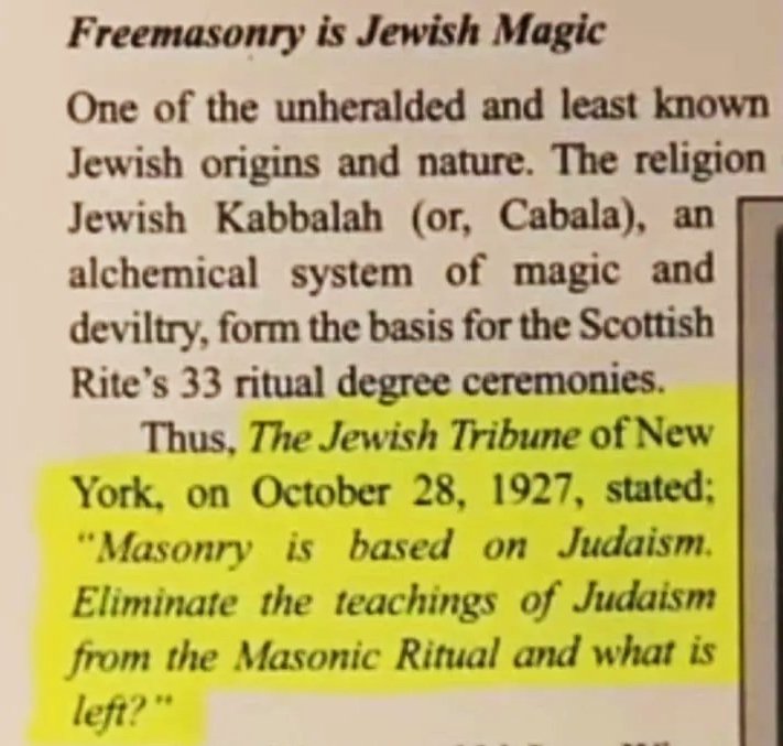 freemasonry jewish magic 47674c687b25e8bd140ef02b36aefaab 800 Paranormal Daily News