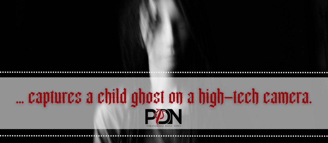 300-year-old castle centre of a paranormal investigation captures a child ghost on a high-tech camera. cover