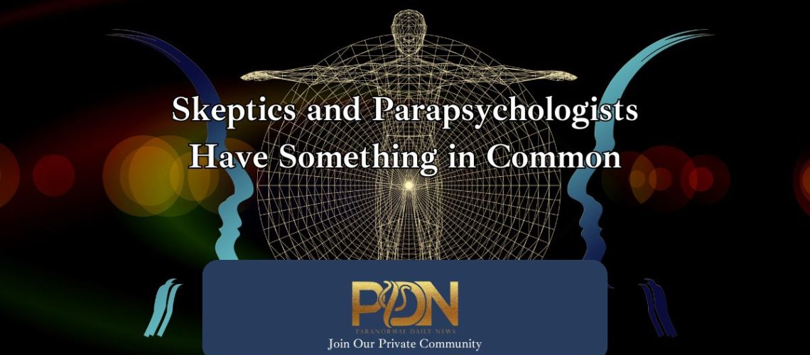 Skeptics and Parapsychologists Have Something in Common cover