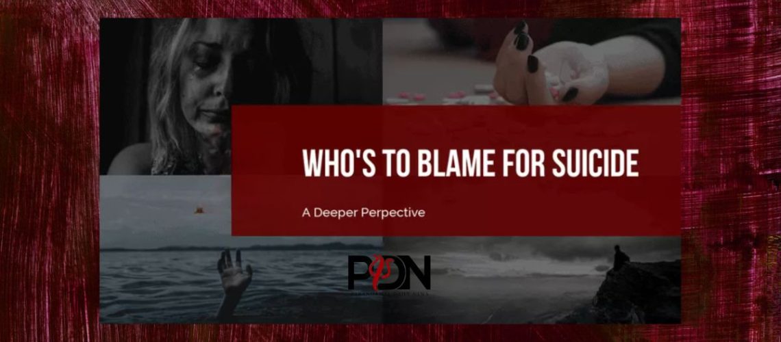 Who is to Blame For Suicide and Are They Punished? cover